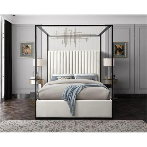 Meridian Furniture JaxCream-Q Jax Collection Modern, view 6