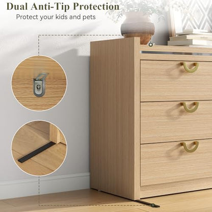 6 Drawer Dresser for Bedroom, view 6