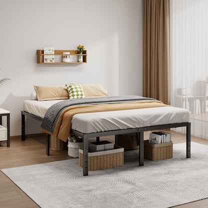LUMUNANCE Metal Bed Frame King Size, view 4