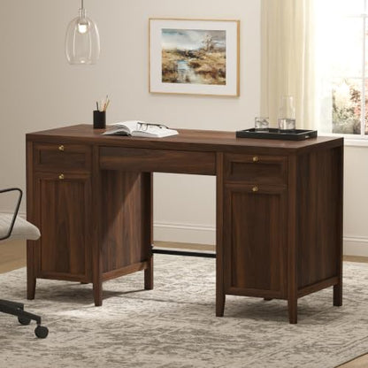 52" Large Executive Desk with Drawers, view 7