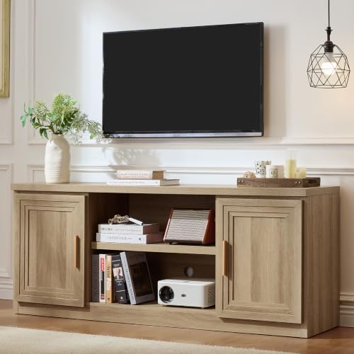 TV Stand for 65 Inch TV Entertainment Center Media Console, view 2