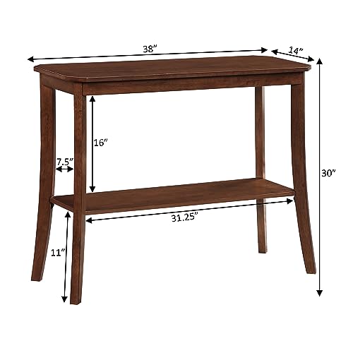 Designs2Go Baja Console Table, Espresso