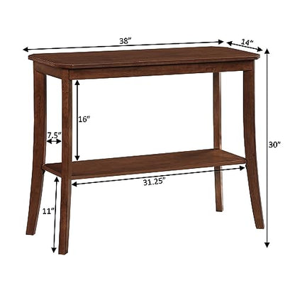 Designs2Go Baja Console Table, Espresso