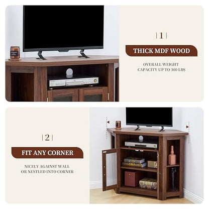 Corner TV Stand for TVs up to 48 Inch, view 4