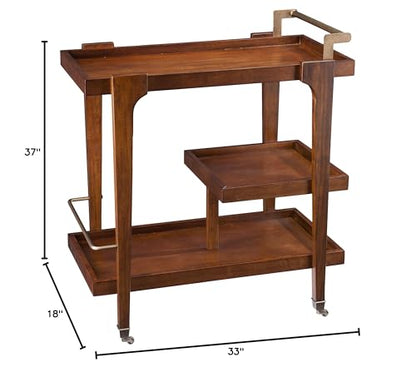 Holly & Martin Zhori Midcentury Modern Bar Cart