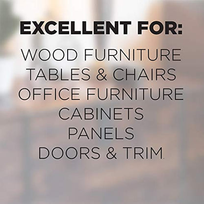Wood Polish and Cleaning Wipes, For Furniture Cleaner, Protect from Watermarks, Stains & Aging, No Build-Up, UVX-15 Prevent Drying, Fading & Discoloration, 2 Pack with Microfiber Cloth