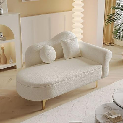 Chaise Lounge Sofa with Storage, view 2