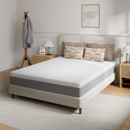 6 Inch Twin Mattress, Gel Memory Foam Mattress Twin in a Box, view 3
