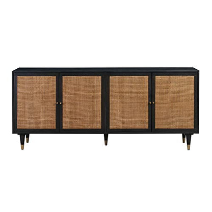 Sierra Wooden Sideboard (Noir), view 2