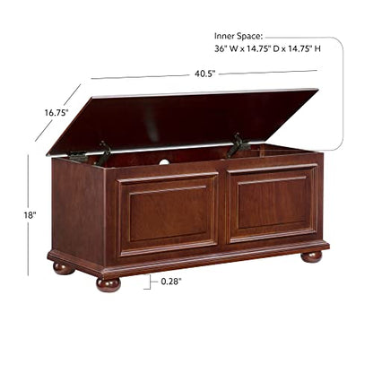Powell Furniture Chadwick Cedar Chest, Cherry