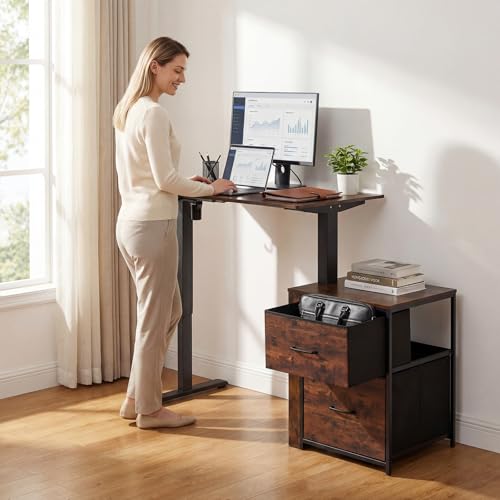 Compact Electric Height Adjustable Standing Desk, view 3