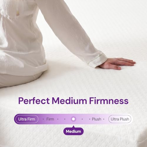 King Size 10 Inch Cooling Gel Memory Foam Mattress, Medium Feel, view 7