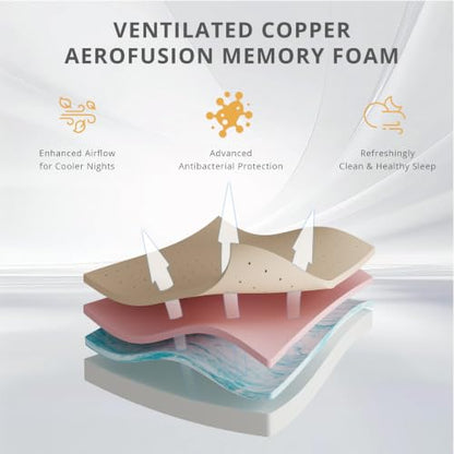 Full Size Mattress 14 Inch Gel Memory Foam Pressure Relief Medium, view 5