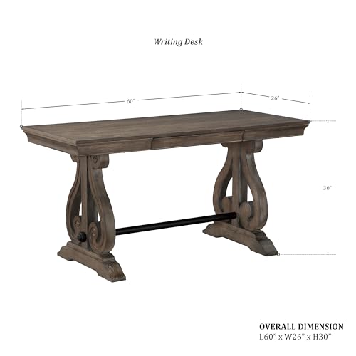 Hidden Drawer Writing Desk, view 4