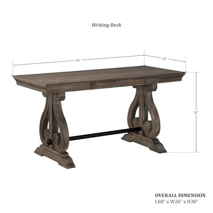 Hidden Drawer Writing Desk, view 4