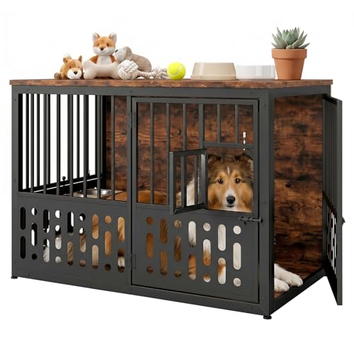 39 Inch Dog Crates for Medium Large Dogs, view 2