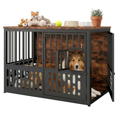 39 Inch Dog Crates for Medium Large Dogs, view 2