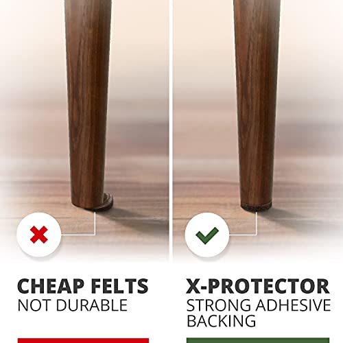 357 pcs Premium Huge Pack Felt Furniture Pads! Quantity of Furniture Sliders with Many Big Sizes – Your Ideal Floor Protectors. Protect Your Hardwood & Laminate Floor!