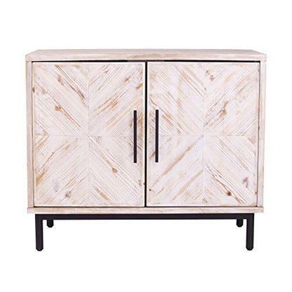 Eslanton Farmhouse Anywhere Cabinet, Whitewashed