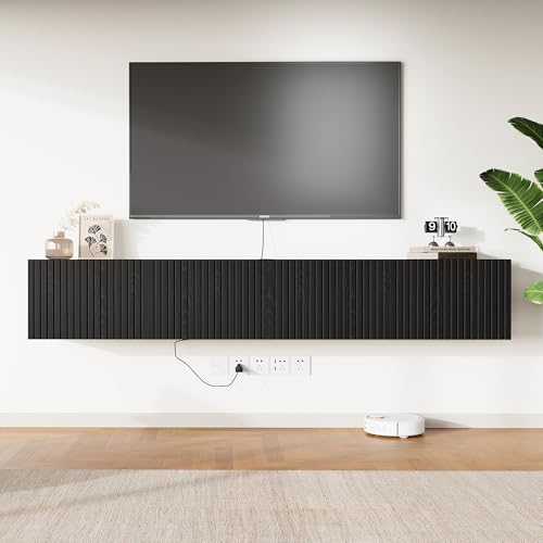 Floating TV Stand Wall Mounted, view 5