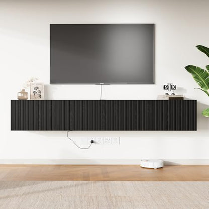 Floating TV Stand Wall Mounted, view 5