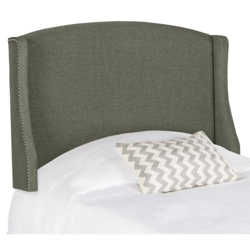 Safavieh Mercer Collection Austin Grey Winged Linen Headboard (Twin)