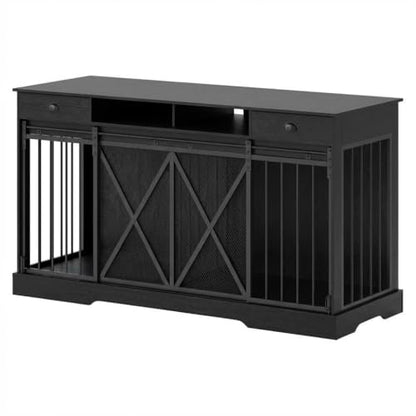 Dog Crate Furniture with Removable Divider, view 3
