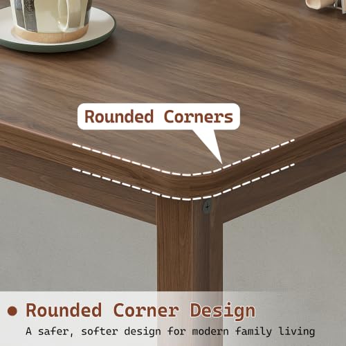 47 Inch L Shaped Computer Desk with Solid Wood Frame & Power Outlets, view 7
