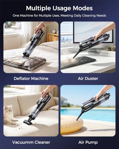 Cordless Handheld Vacuum Cleaner, 2-in-1 Vacuum & Blower, view 6