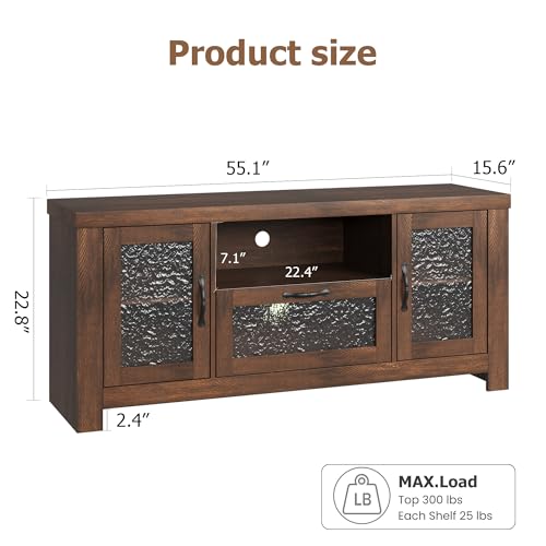 Farmhouse TV Stand for 65 Inch TV, view 4