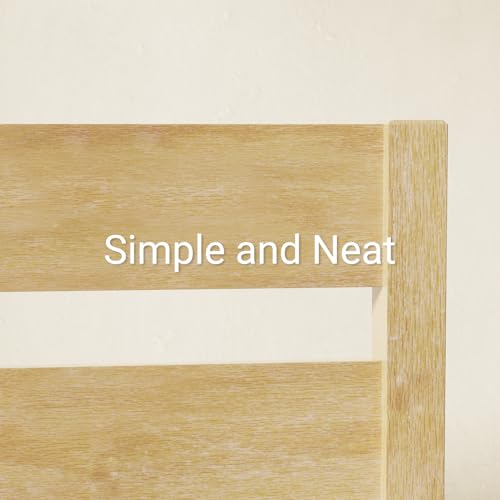Full Bed Frame with Headboard Classic Wood Platform, Noise Free, view 4