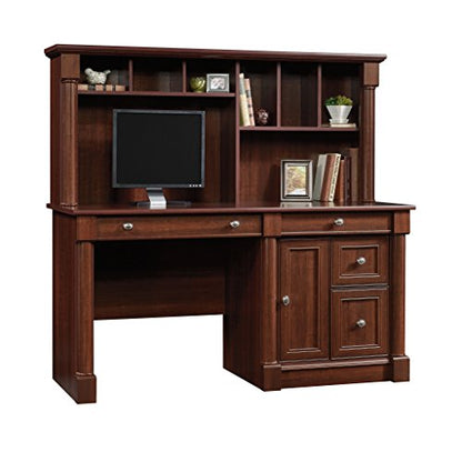 Palladia Computer Desk with Hutch, Large Storage and File Drawer, view 2