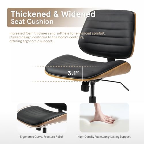 Small Desk Chair for Home Office, view 4