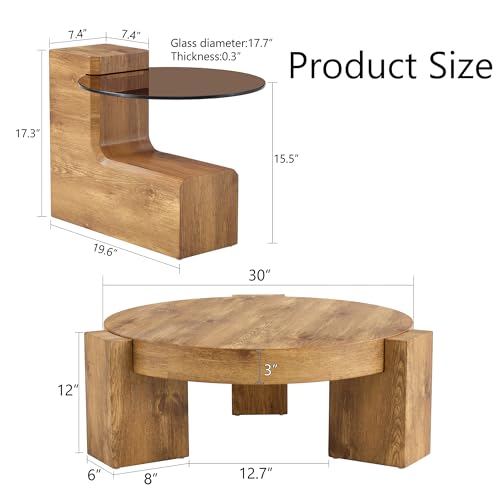 The Detachable Double Decker Coffee Table, the is More Precious, and the Detachable can Make the use of Space More Flexible and Suitable for Various Scenes.