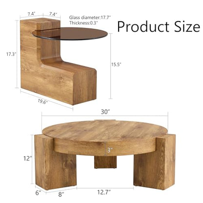 The Detachable Double Decker Coffee Table, the is More Precious, and the Detachable can Make the use of Space More Flexible and Suitable for Various Scenes.