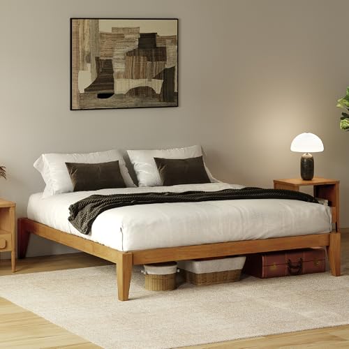 Thor Premium Solid Wood Bed Frame Queen, view 2