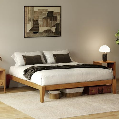 Thor Premium Solid Wood Bed Frame Queen, view 2