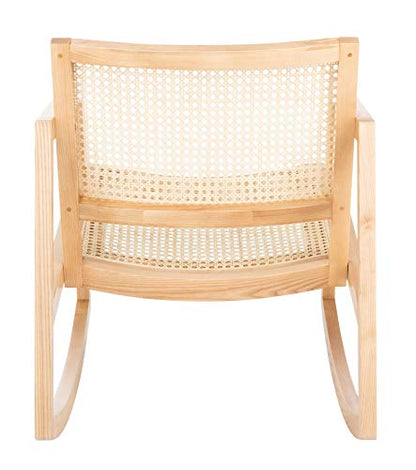 SAFAVIEH Couture Perth Natural Rattan Rocking Chair