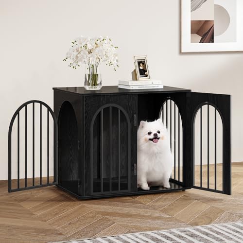 26.8'' Dog Crate Furniture,Dog Kennel Indoor for Small Dogs, view 5