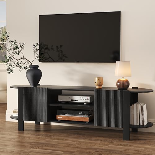 65 Inch TV Stand for Up to 75 inch TVs, view 2