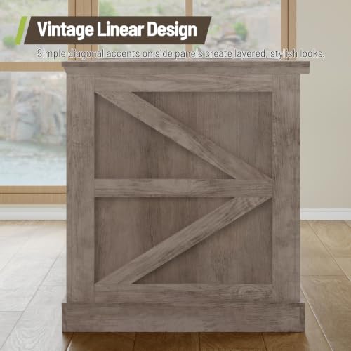 63'' Farmhouse Executive Desk, view 6
