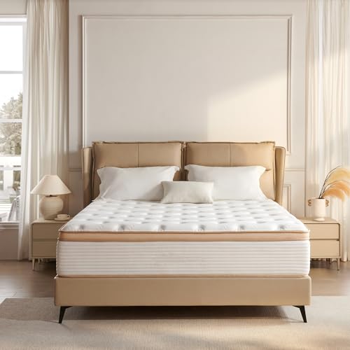 Queen Mattress, 12 Inch Queen Size Hybrid Mattress in a Box, view 2