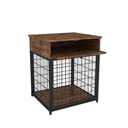 Furniture Style Dog Crate for Small Dogs, Dog Crates with Drawer, view 6