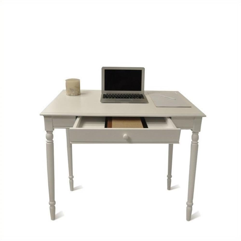 French Country Desk, White