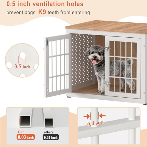 32" Heavy Duty Dog Crate Furniture for Small and Medium Dogs, view 4