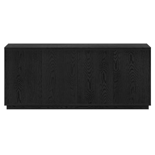 Henn&Hart 68" Fluted Modern Sideboard Buffet Cabinet, Natural Black, view 9
