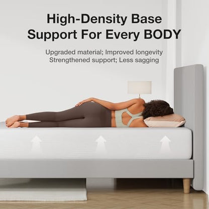 Twin Size Mattress, 10 Inch Twin Bed Mattress with Gel Memory Foam, view 5