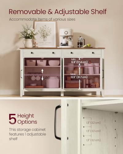 Farmhouse Buffet Cabinet and Coffee Bar Bundle, view 5