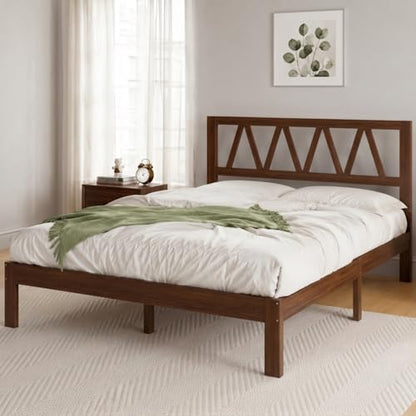 12inch Twin Bed Frame Wooden Twin Size Bed Frame, view 2