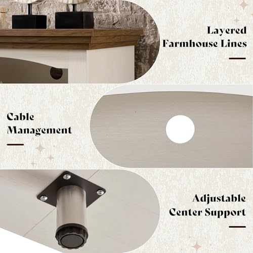 70" Fireplace TV Stand for TVs up to 80" One-Box Delivery, view 7
